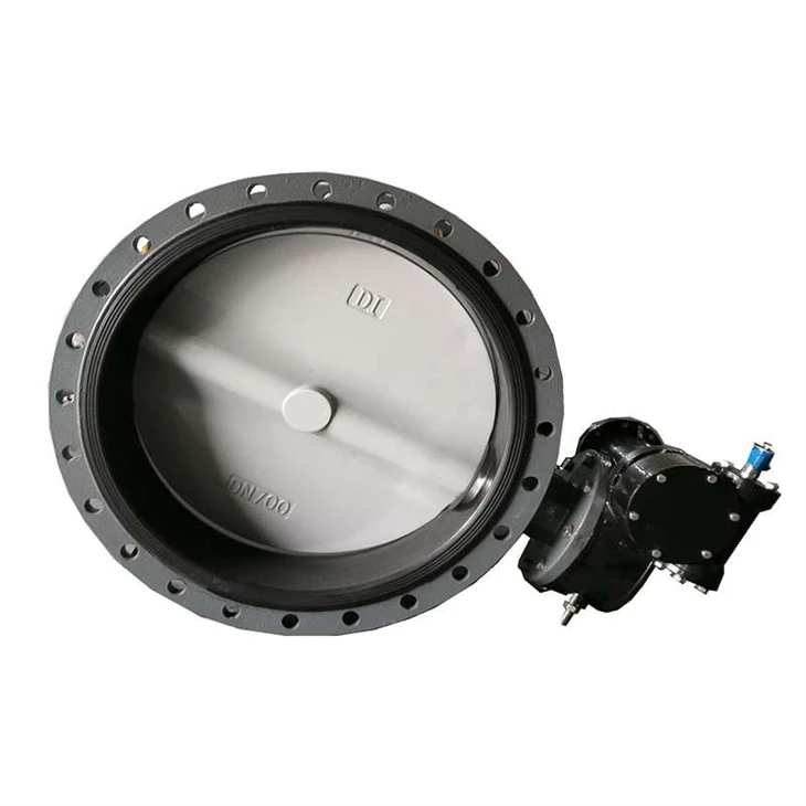 Vàlvula de papallona de brida de turbina de gran diàmetre