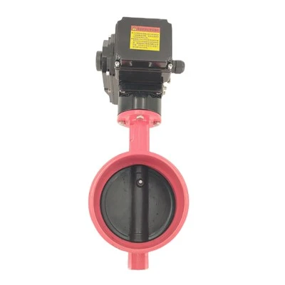 Vàlvula de papallona de pinça elèctrica